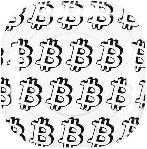 Skinit Decal Audio Skin Compatible with Samsung Galaxy Buds Pro Originally Designed Bitcoin Pattern Design in Saudi Arabia