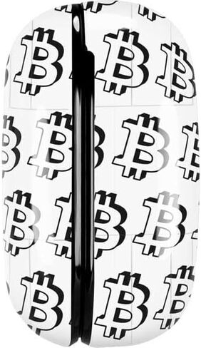 Skinit Decal Audio Skin Compatible with Samsung Galaxy Buds Pro Originally Designed Bitcoin Pattern Design in Saudi Arabia
