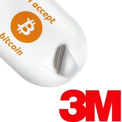 Skinit Decal Audio Skin Compatible with Samsung Galaxy Buds+ - Officially Licensed Skinit Originally Designed I Accept Bitcoin Design in Saudi Arabia