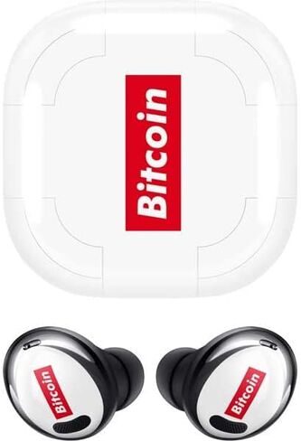 Skinit Decal Audio Skin Compatible with Samsung Galaxy Buds Pro Originally Designed Bitcoin Design in Saudi Arabia