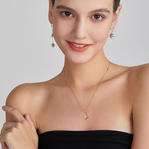 قلادة متقاطعة قلادة قلادة 14K مطلي سلسلة بذيئة الحد الأدنى البسيط الإله الصغير البسيط صلاة المجوهرات الدينية in Kuwait