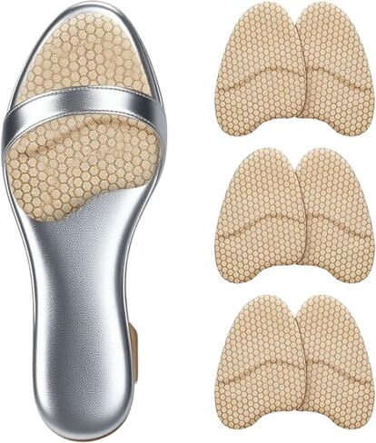 بطانات مشط القدم (3 أزواج)، بطانات الكعب، وسائد لمقدمة القدم للنساء، بطانات أحذية، نعال داخلية للكعب العالي مضادة للانزلاق، وسادات وسادة للكعب in Kuwait
