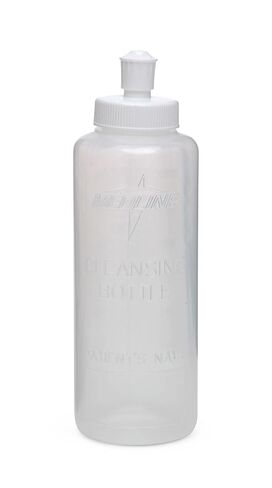 Medline DYND70125 Perineal Irrigation Bottle with Lid, Lavette, Latex Free, 8 Ounces Capacity (Pack of 50) in Saudi Arabia