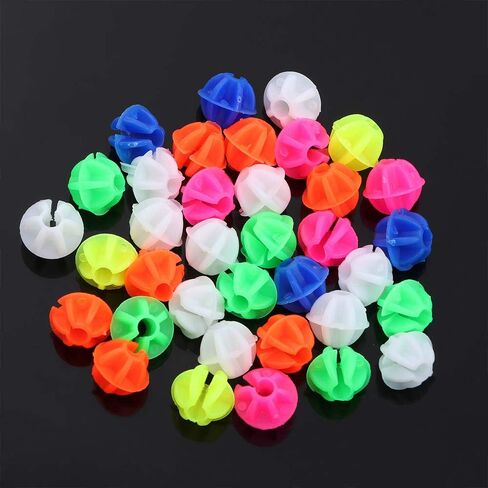 36Pcs Colorful Safety Round Multi-Color Love Heart Stars Wheel Bike Accessories Decoration Bead Spoke Beads in Saudi Arabia