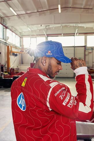 PUMA Scuderia Ferrari F1 - Monza GP 2025 Special Edition Hat - Blue - One Size Fits Most in Saudi Arabia