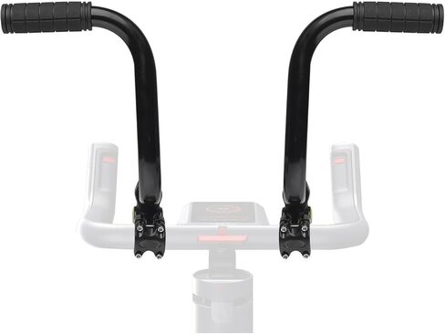 Handlebar Extender for Indoor Exercise Bike - Adjustable Handlebar Riser with Non-Slip Grip for Upright Riding, 1"-1.26" Universal Adapter, Fits Schwinn MERACH YOSUDA Pooboo Spin Bike in Saudi Arabia