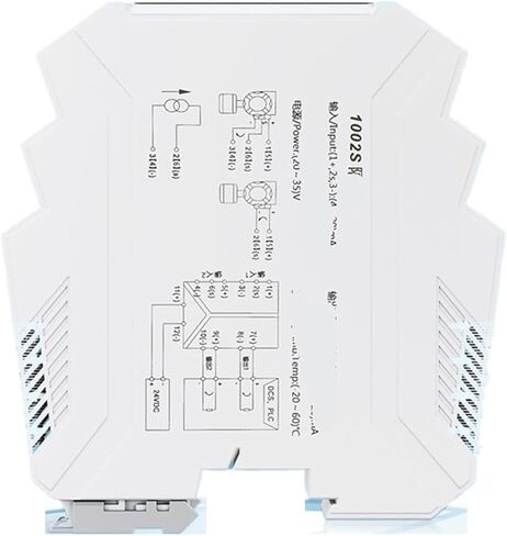 Analog Signal Isolator one in Two Out DC Current pt100 Temperature Transmitter 4-20mA(1001S in and Out) in Saudi Arabia