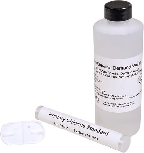 YSI 251392Y المعيار الأساسي لمقياس ألوان الكلور 900، حجم 100 مل، نطاق الكلور 1.5 ملجم/لتر in Kuwait