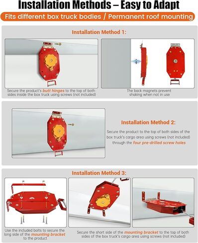 Cargo Strap Positioning & Retracting System Fit for Box Trucks & Curtain-Side Trailers,Retractable Ratchet Straps, Cargo Strapping//Securing Cargo from the Ground//Automatic Retraction in Saudi Arabia