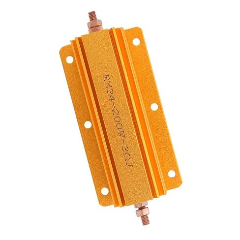 200 واط 2Ohm 2R مقاوم عالي الطاقة من الألومنيوم مع فتحة، لوحة إلكترونيات صناعية لإمدادات الطاقة، المصعد، صوت المسرح in Kuwait
