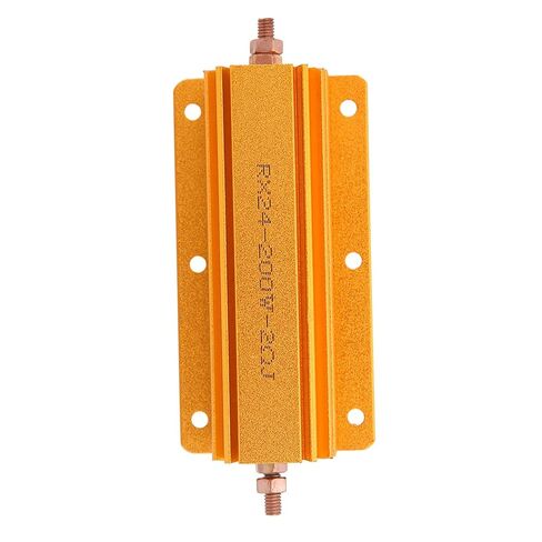 200 واط 2Ohm 2R مقاوم عالي الطاقة من الألومنيوم مع فتحة، لوحة إلكترونيات صناعية لإمدادات الطاقة، المصعد، صوت المسرح in Kuwait