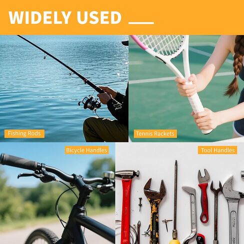 Heat Shrink Tubing, 3.28ft X-Tube Heat Shrink Tube for Fishing Rod Grips Handle and Sports Racquets Paddle Handles, Heat-Shrink Tubing Non Slip Waterproof (1, White, Dia: 35mm) in Saudi Arabia
