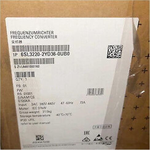 SMOCONE المعجل 6SL3220-2YD36-0UB0 محول التردد 6SL32202YD360UB0 مختوم في صندوق ضمان لمدة سنة واحدة 6SL3220-2YD36-0UB0 اشحن الآن in Kuwait