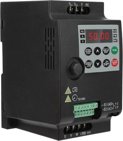 Vector Frequency Converter V F Control Electronic Component with PID Automatic Adjustment -, Multiple Protections, Easy Operation for Industrial Use (SC100-2R2G-4TB Three-Phase AC380V-480V) in Saudi Arabia
