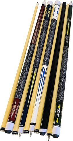 Empire USA Set of 4 Pool Cues New 58" Billiard House Bar Pool Cue Sticks in Kuwait