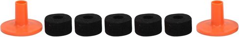 Drum Felt Pad Kit Wear Anti Friction Cymbal Accessories for Musicians (Akhm (scarf)) in Saudi Arabia