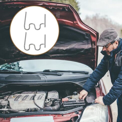 1000 قطعة من البلاستيك لحام ستابلز الساخن ستابلز الديكور طقم تصليح اللحام إصلاح السيارات سيارة الوفير لوحة القيادة مصباح حامل حلقات بلاستيكية in Kuwait