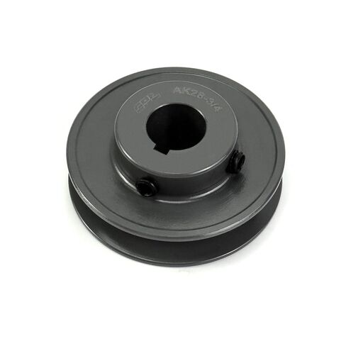 QWORK Single Groove Web Sheaves, 2.85" OD 3/4" V-Belt Sheave for V-Belt, AK2834 in Saudi Arabia