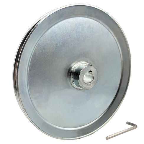 AB1000-7/8 Single Groove Web Sheaves,10" OD 7/8 inch bore v Belt Pulley,Motor Pulley Carbon Steel for A B 5L 4L V-Belts in Saudi Arabia