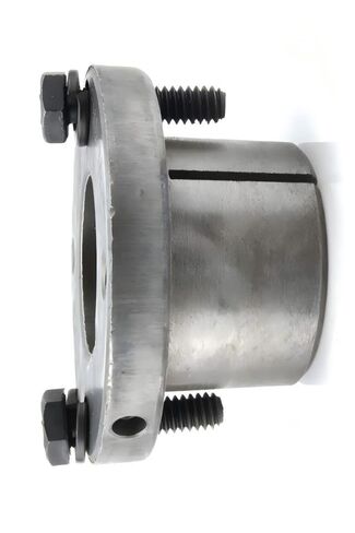 2BK52H/H-5/8 Compressor 5" Dual Groove Pulley 2 Belt B Section 5L - for Masterdrive Mechanical Power Transmission Part - Cast Iron V-Belt Pulley Replacement w/ 5/8" Sheave Bushing - Gray Solid Steel in Saudi Arabia