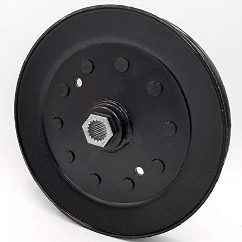 6-1/3 Inch Dia Splined Bore Steel V-Groove Drive Pulley Replacement for John Deere AM134314 in Saudi Arabia