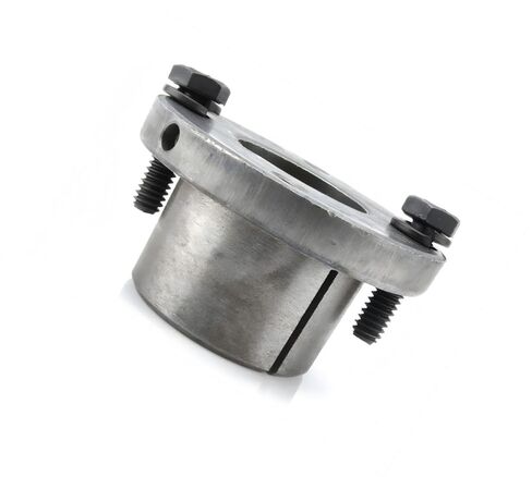 2BK52H/H-3/4 Compressor 5" Dual Groove Pulley - for Masterdrive Mechanical Power Transmission Part - Cast Iron V-Belt Pulley Replacement / 2 Belt B Section 5L w/ 3/4" Sheave Bushing- Gray Solid Steel in Saudi Arabia