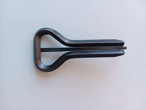 قيثارة الفك - لحنية، فولاذية، سوداء. نغمة عالية. درجة احترافية، مفتاح G2، 65 مم (2,5 بوصة). in Kuwait