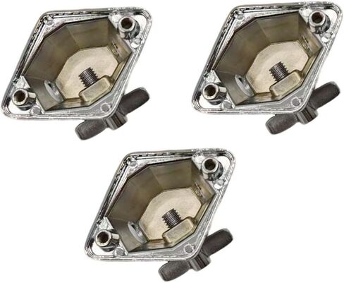 3Pcs Floor Tom Legs with Mount Brackets, 10mm Floor Tom Drum Leg with Base Hardware Holder for Drum Kit Accessories Parts in Saudi Arabia