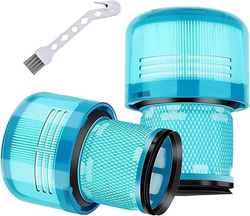 مناسبة لـ Dyson V15/V11/SV14 مكنسة كهربائية لاسلكية محمولة بفلتر hepa عنصر فلتر أخضر اثنين من فرشاة التنظيف واحدة in Kuwait