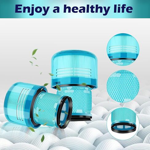 مناسبة لـ Dyson V15/V11/SV14 مكنسة كهربائية لاسلكية محمولة بفلتر hepa عنصر فلتر أخضر اثنين من فرشاة التنظيف واحدة in Kuwait