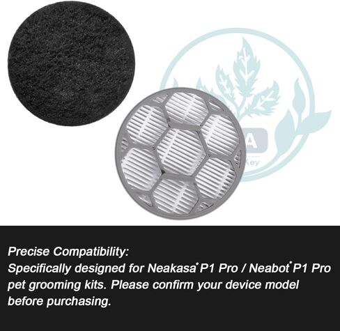 P1 Pro Filters Replacement, 3 HEPA & 7 Sponge Filters for Neakasa/Neabot P1 Pro Pet Grooming Kit Vacuum, Vacuum Cleaner Washable Filter Accessories for Odor Adsorption & Long Performance in Kuwait