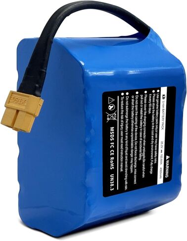 25.2V 4Ah Hoverboard Battery Replacement Compatible with Jetson-Rave Hoverboard, 100.8Wh Hoverboard Replacement Battery, Size: 3.81 * 2.75 * 2.36inch, Fit 29.4V in Kuwait