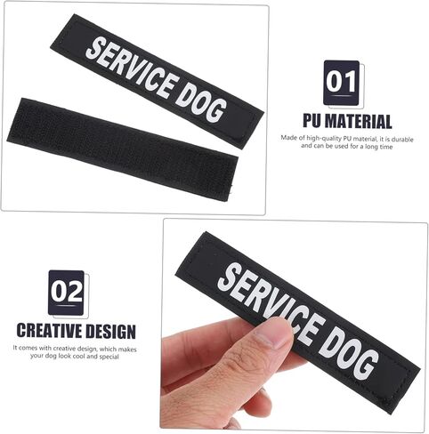 BESPORTBLE 2pairs Reflective Harness for Dog Accessories Harness Safety Vest Pet Clothing Stickers in Saudi Arabia