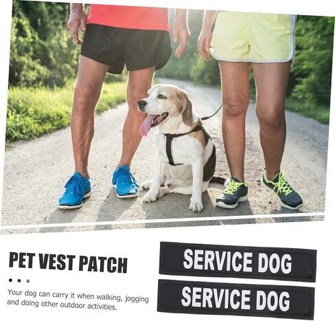 BESPORTBLE 2pairs Reflective Harness for Dog Accessories Harness Safety Vest Pet Clothing Stickers in Saudi Arabia