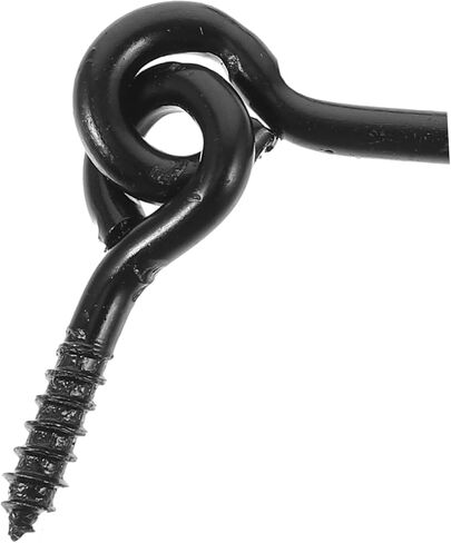 NUOBESTY 10Pairs Hook Latch Door Hook and Eye Latch for Windows and Doors Swivel Latch with Screws Sturdy and Resistant for Barns Gates and Closets in Saudi Arabia