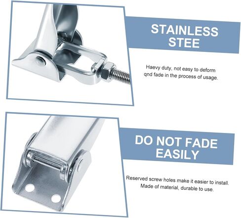 SHINEOFI 5621a استبدال استخدام هوك أقفال مزلاج لأقفال باب صندوق البريد Rv سهلة التركيب المسمار in Kuwait