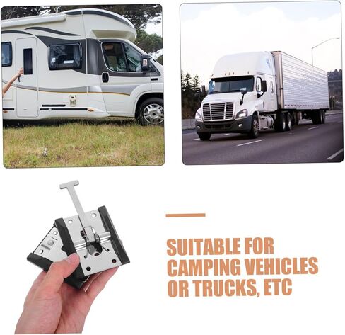 1Set Hook Latch for Travel Trailers Trucks Cargo Ensures Secure Closure Temperature Control During Transport in Saudi Arabia