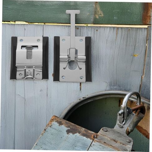 1Set Hook Latch for Travel Trailers Trucks Cargo Ensures Secure Closure Temperature Control During Transport in Saudi Arabia