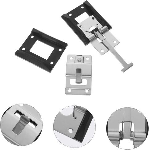 1Set Hook Latch for Travel Trailers Trucks Cargo Ensures Secure Closure Temperature Control During Transport in Saudi Arabia