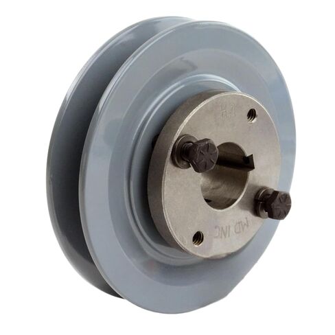 BK47H/H-1 Cast Iron 4.5" Single Groove Pulley Belt B Section 5L w/1" Sheave Bushing- for Masterdrive Belt Pulley Replacement- Cast Iron Pulley- Solid Steel Bushing Industrial Pneumatic Fittings Kit in Saudi Arabia