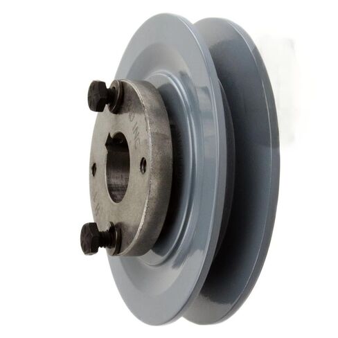BK47H/H-1 Cast Iron 4.5" Single Groove Pulley Belt B Section 5L w/1" Sheave Bushing- for Masterdrive Belt Pulley Replacement- Cast Iron Pulley- Solid Steel Bushing Industrial Pneumatic Fittings Kit in Saudi Arabia