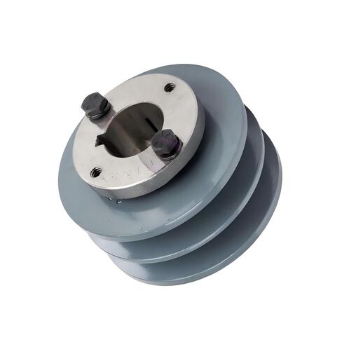 2BK36H/H-1-3/16 Compressors 3.75" Dual Groove Pulle- for Masterdrive Compressors Pulley Replacement- Cast Iron Pulley/Belt B Section 5L w/ 1-3/16" Sheave Bushing- Solid Steel- Air Compressor Parts in Saudi Arabia