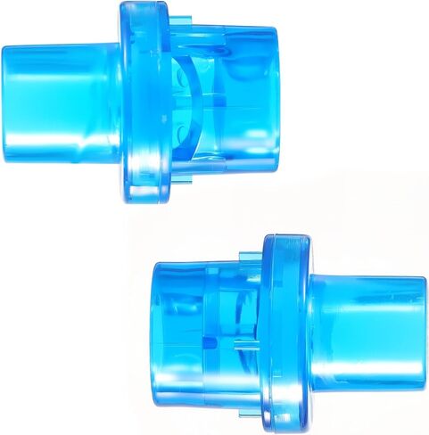 200 PCS CPR One Way Valves for Training Mask, Blue CPR Training Valves Fit Most Masks, Individually Wrapped (Blue) in Saudi Arabia