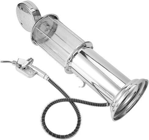 Liquor Dispenser, 900ml Retro Gas Station Shape Single Pump Beer Dispenser Machine for Home Bar Whisky and Beer Dispensing Tool in Kuwait