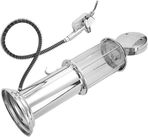 Liquor Dispenser, 900ml Retro Gas Station Shape Single Pump Beer Dispenser Machine for Home Bar Whisky and Beer Dispensing Tool in Kuwait