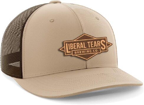 Liberal Tears Brewing Co. Leather Patch Hat in Saudi Arabia