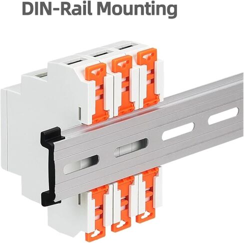 DEBLAN 16A مرحل مؤقت متعدد الوظائف 12 فولت 24 فولت 220 فولت 230 فولت تيار متردد تيار مستمر مع 10 وظائف Din السكك الحديدية إيقاف تأخير الوقت التتابع in Kuwait