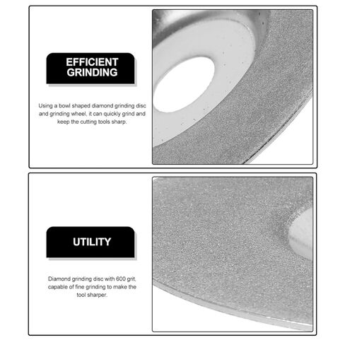 Knife Sharpening Wheel Razor Blade Sharpener Grinding Blade Diamond Grinding Cutting Wheel Bench Grinder Quick Changable Sand Discs Tool Metal Accessories for Universal Types in Saudi Arabia