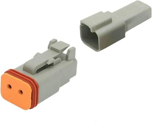 موصل DT06-2S/DT04-2P 2P 3P 4P 6P 8P 12P لمحركات السيارات، مع دبابيس 22-16AWG(DT-8pin) in Saudi Arabia