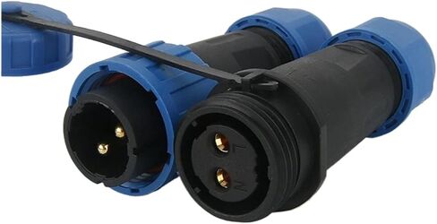Connector male plug and female socket 2/3/4/5/6/7/9 pin panel mount wire cable connector(LD28-5 25A) in Kuwait